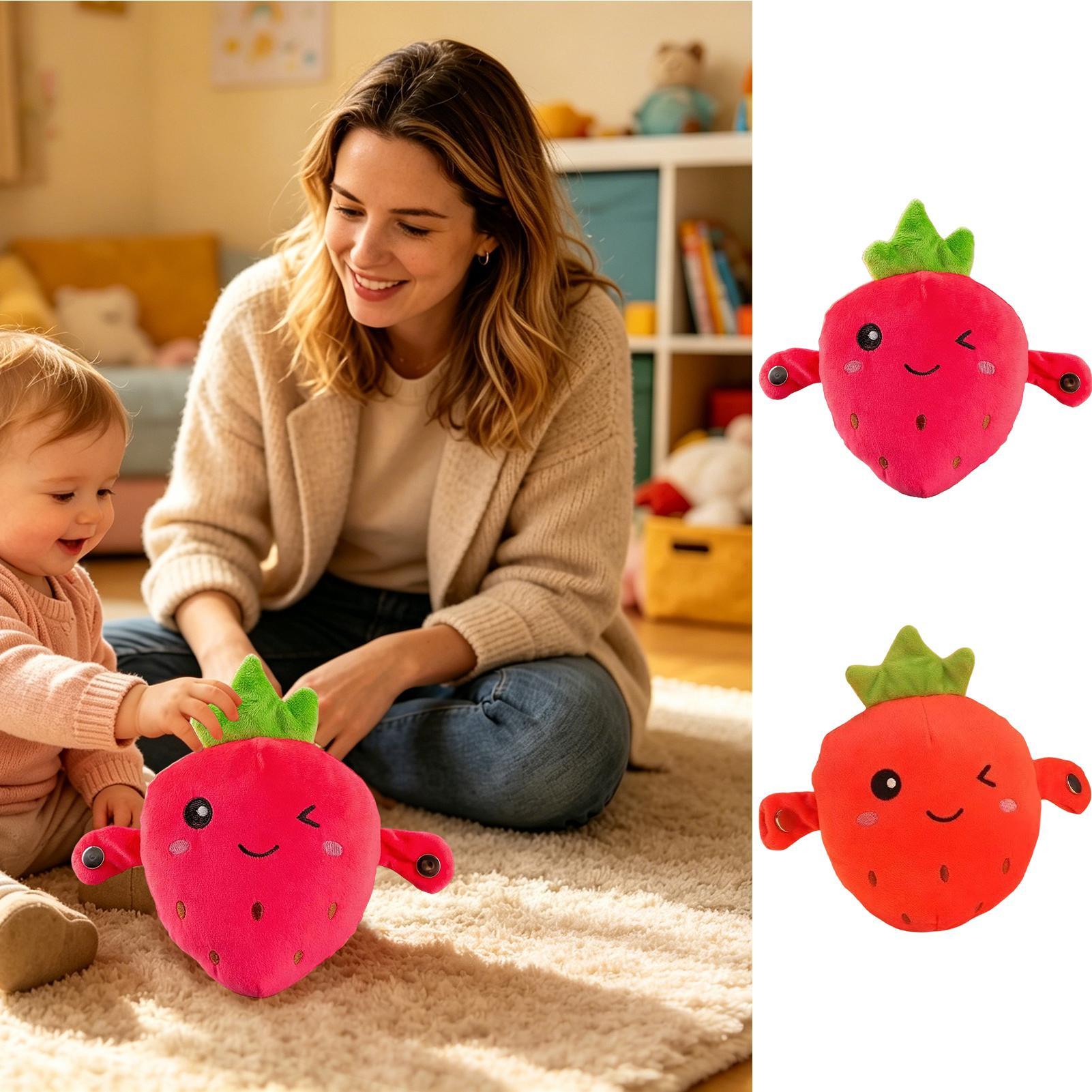 Kids Education Movies - Strawberry Plush Cuddle Educational Sensory Interactive