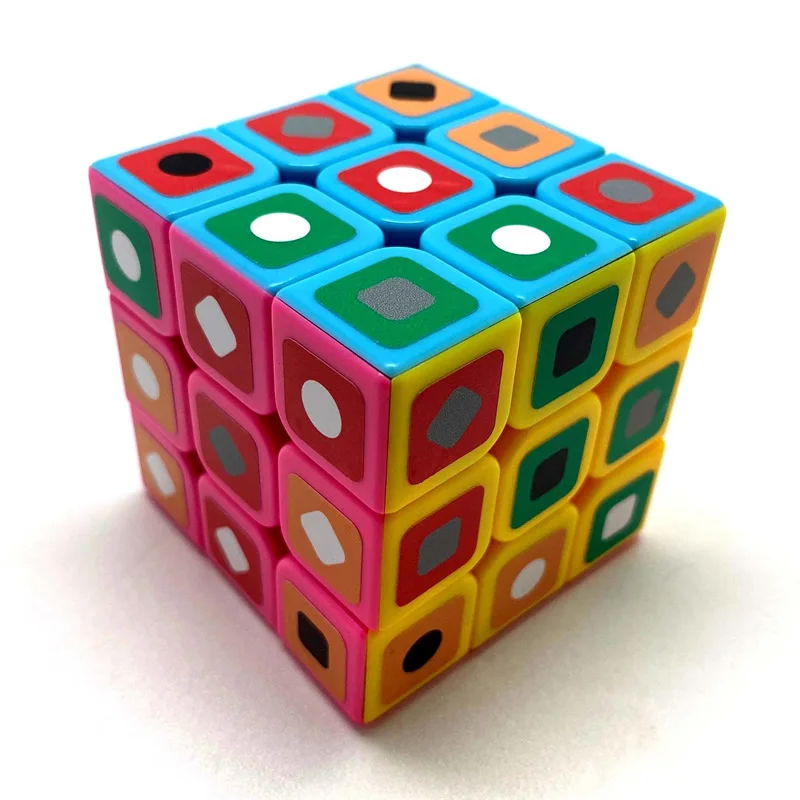 Brain Teaser Cube - Chất Xám 3X3X3 Bastinazo Khối (Hồng