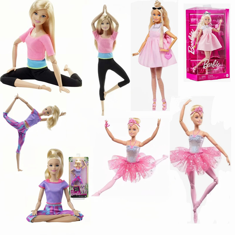 Kids Education Movies - Authentic Barbie Doll with Yoga Poses
