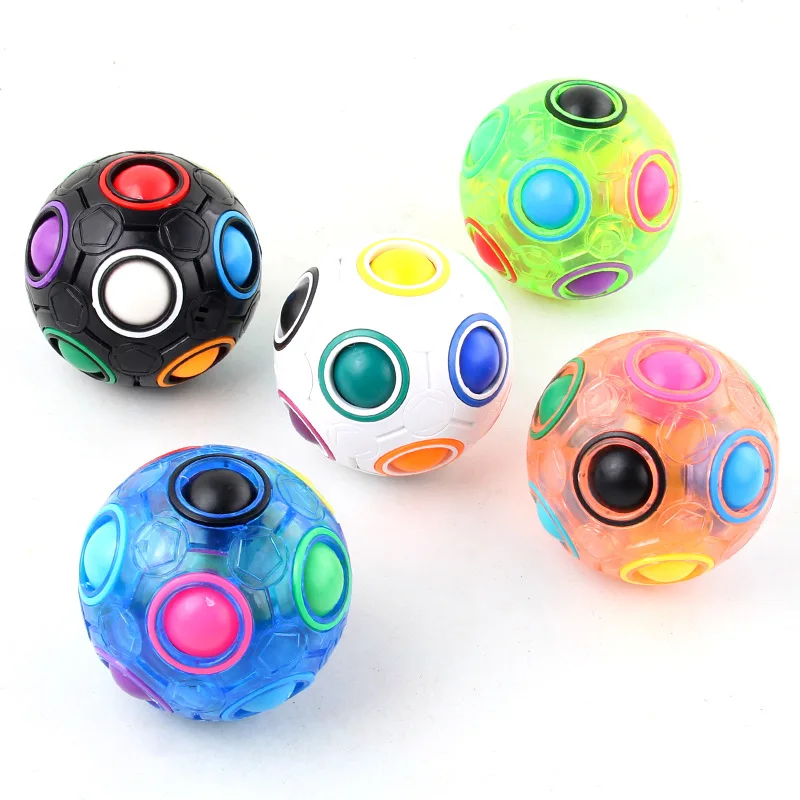 Magic Rainbow Puzzle Ball Spee - đánh giá và giá Brain Teaser Cube