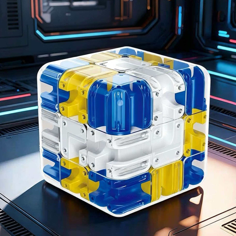 Novelty 3D Rolling Ball Maze C - đánh giá và giá Brain Teaser Cube