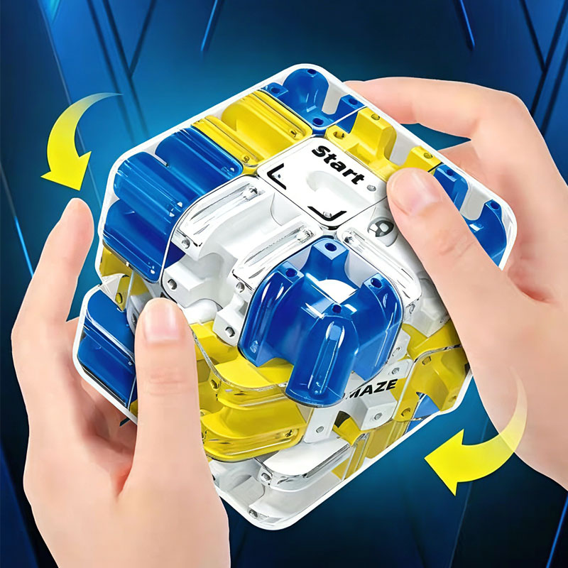 Novelty 3D Rolling Ball Maze C - đánh giá và giá Brain Teaser Cube