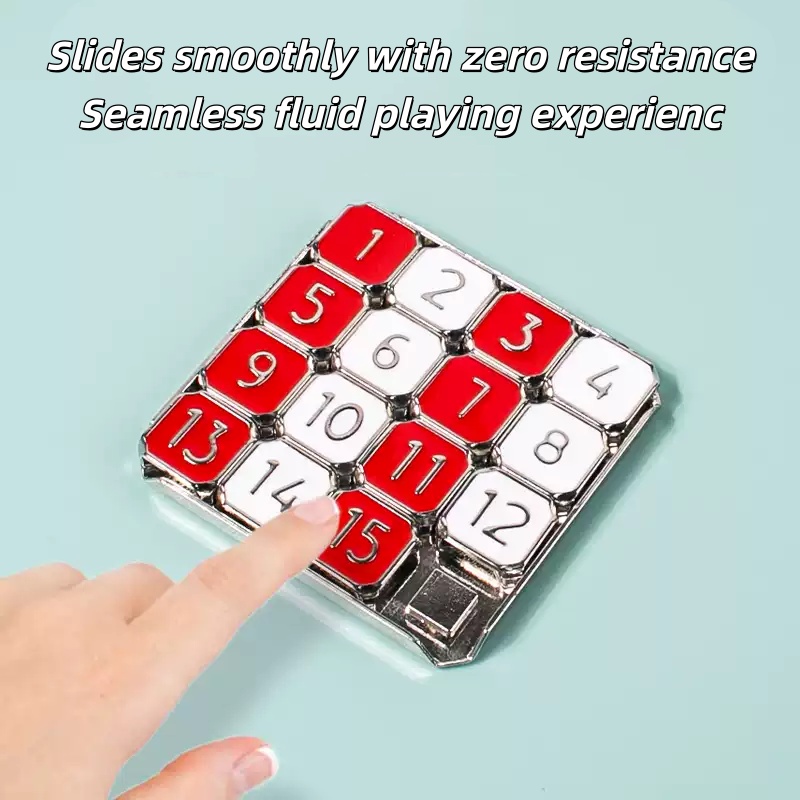 Metal Sliding Puzzle Board Num - đánh giá và giá Brain Teaser Cube