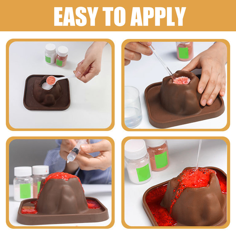 6Pcs Volcano Science Eruption  - đánh giá và giá Science Kit Volcano