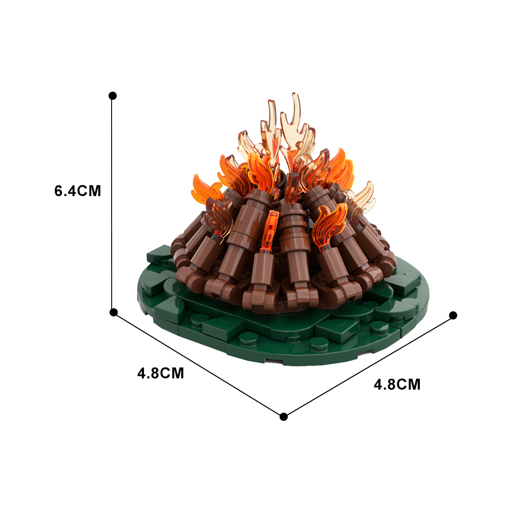 Gobricks MOC Campfire - Classi - đánh giá và giá Kids Education Movies