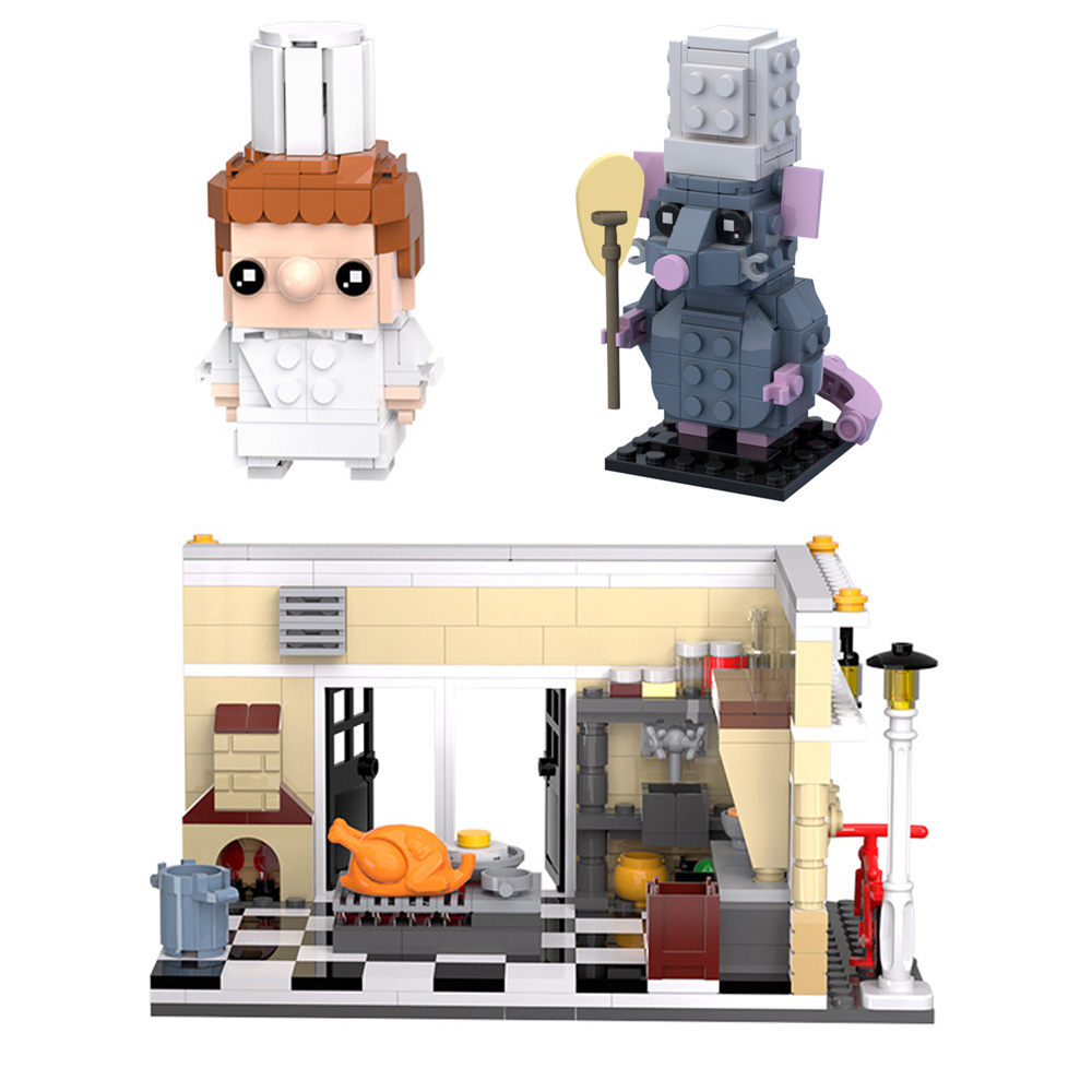 MOC Remy The Rat Bricks Movie  - đánh giá và giá Kids Education Movies