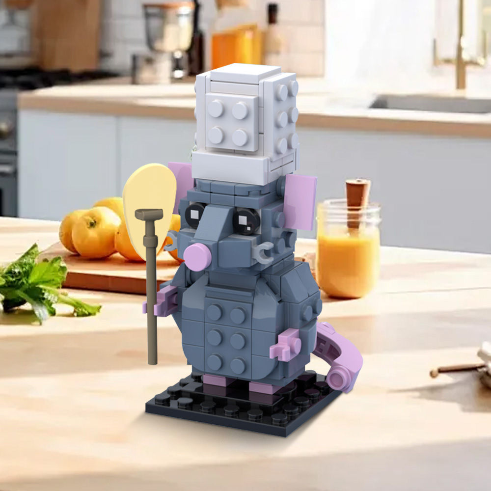 MOC Remy The Rat Bricks Movie  - đánh giá và giá Kids Education Movies
