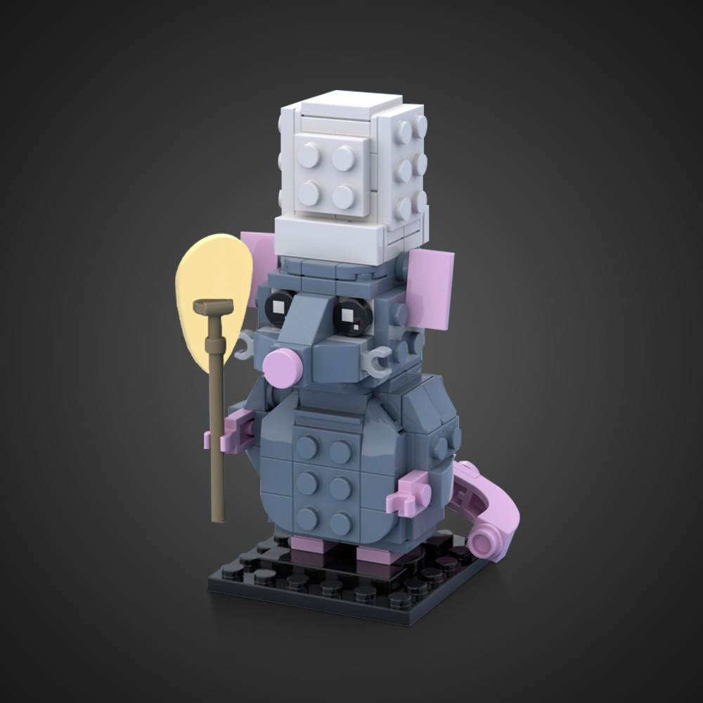MOC Remy The Rat Bricks Movie  - đánh giá và giá Kids Education Movies