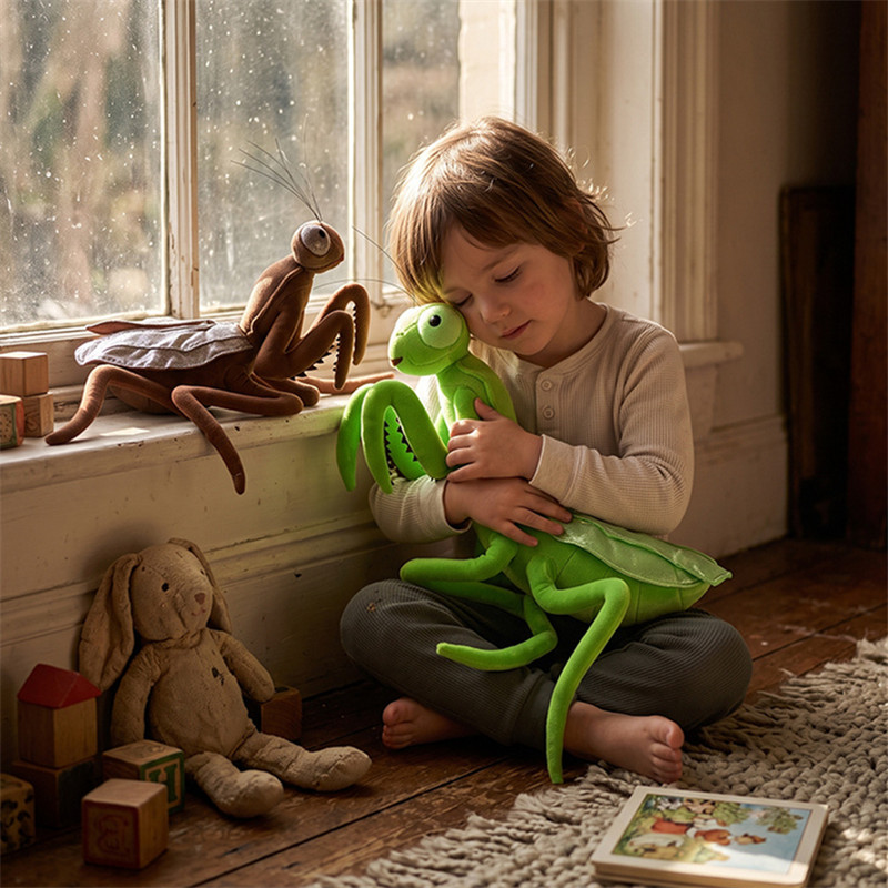 Lifelike Praying Mantis Plush  - đánh giá và giá Kids Education Movies