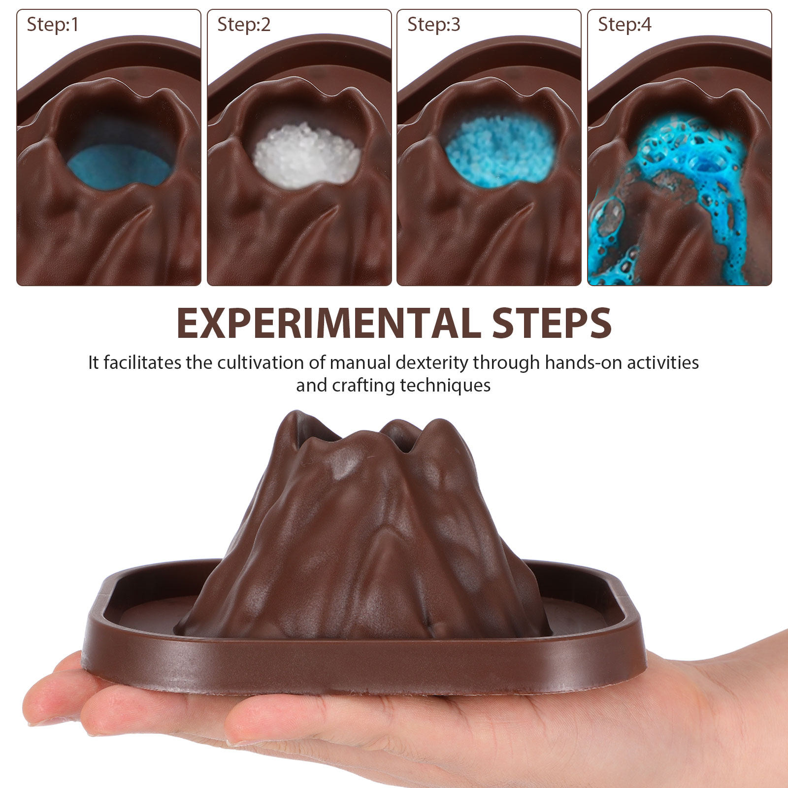 10Pcs Volcano Mold Kit for DIY - đánh giá và giá Science Kit Volcano
