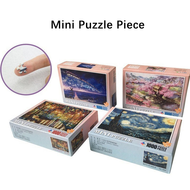 Mini Jigsaw Puzzle 1000 Pieces - đánh giá và giá Puzzle Map World