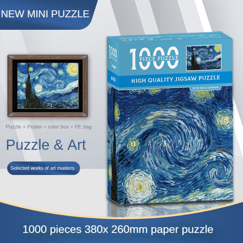 Mini Jigsaw Puzzle 1000 Pieces - đánh giá và giá Puzzle Map World