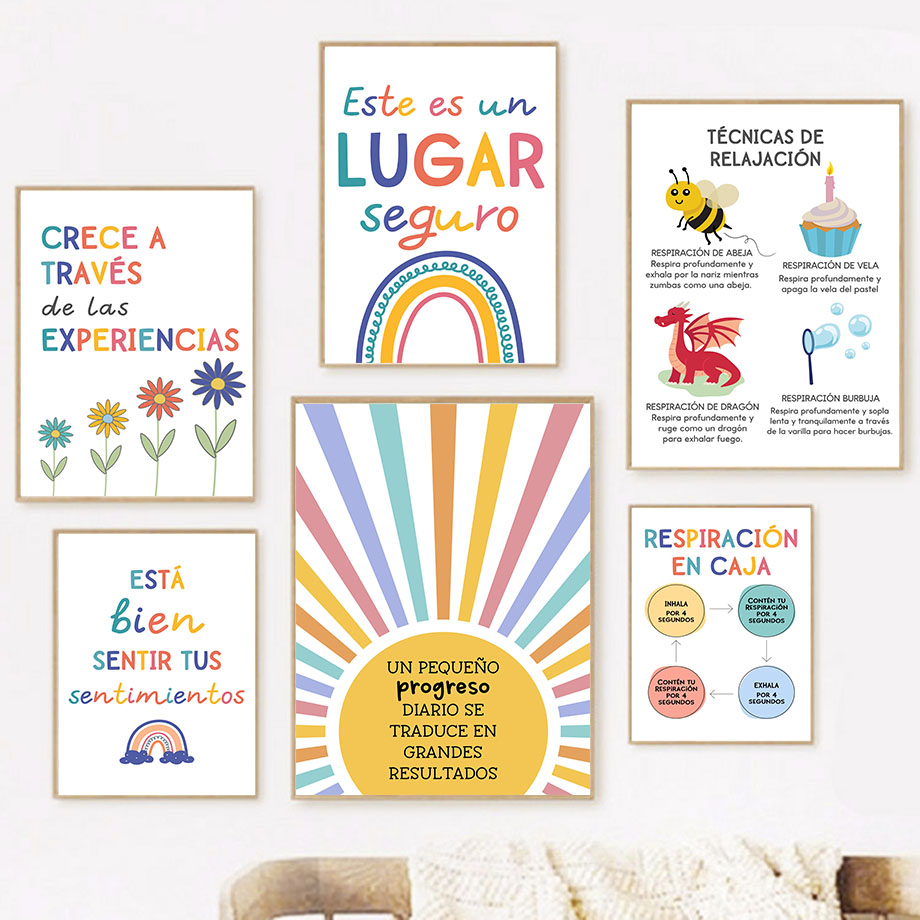 Spanish Education Motto Rainbo - đánh giá và giá Kids Education Picture