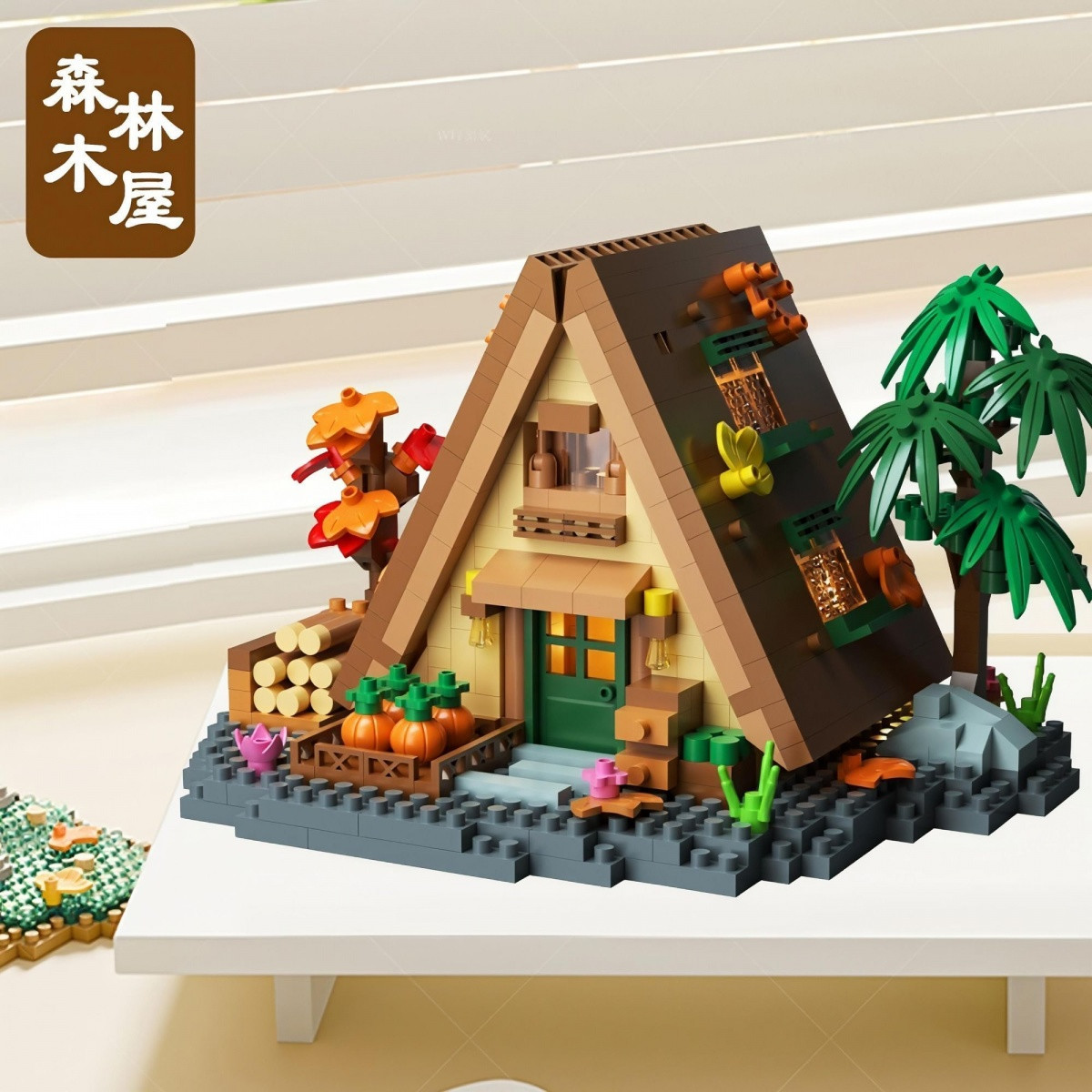 6 Sets Forest Cabin Mini Build - đánh giá và giá Kids Education Login