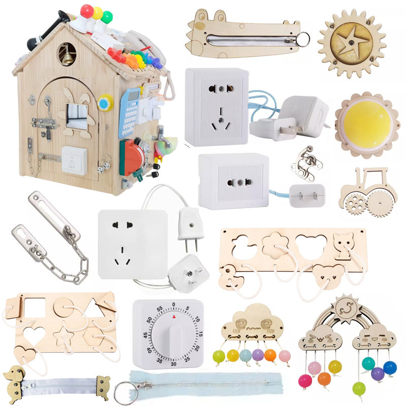 Montessori Busy Board Accessor - đánh giá và giá Kids Education Usa