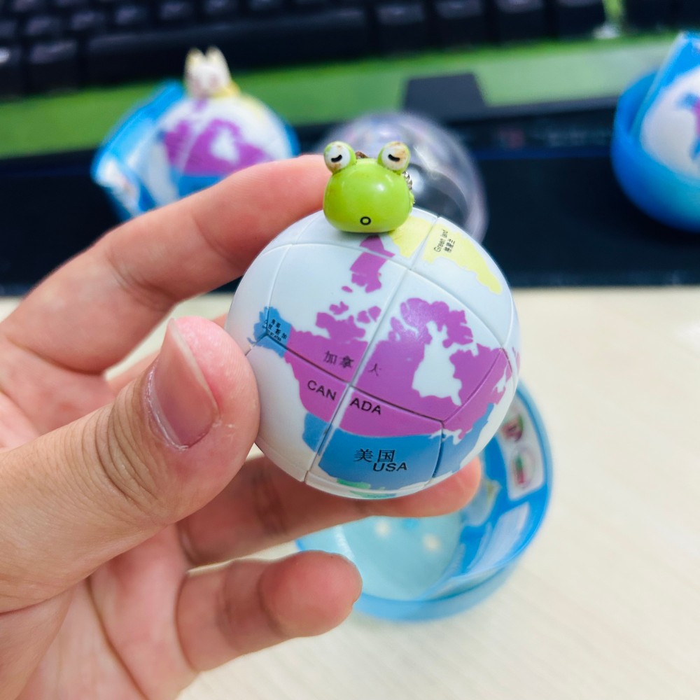 2006 Earth World Map 2x2 Ball  - đánh giá và giá Puzzle Map World
