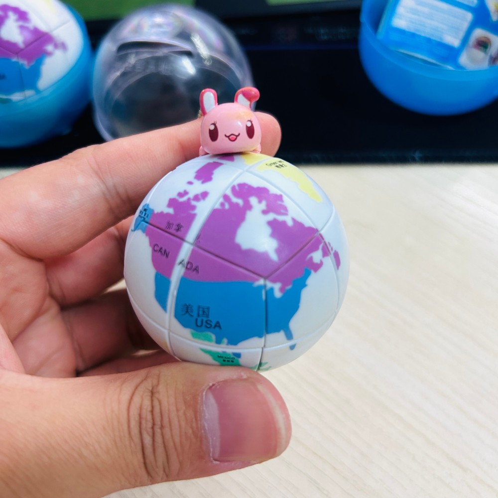2006 Earth World Map 2x2 Ball  - đánh giá và giá Puzzle Map World