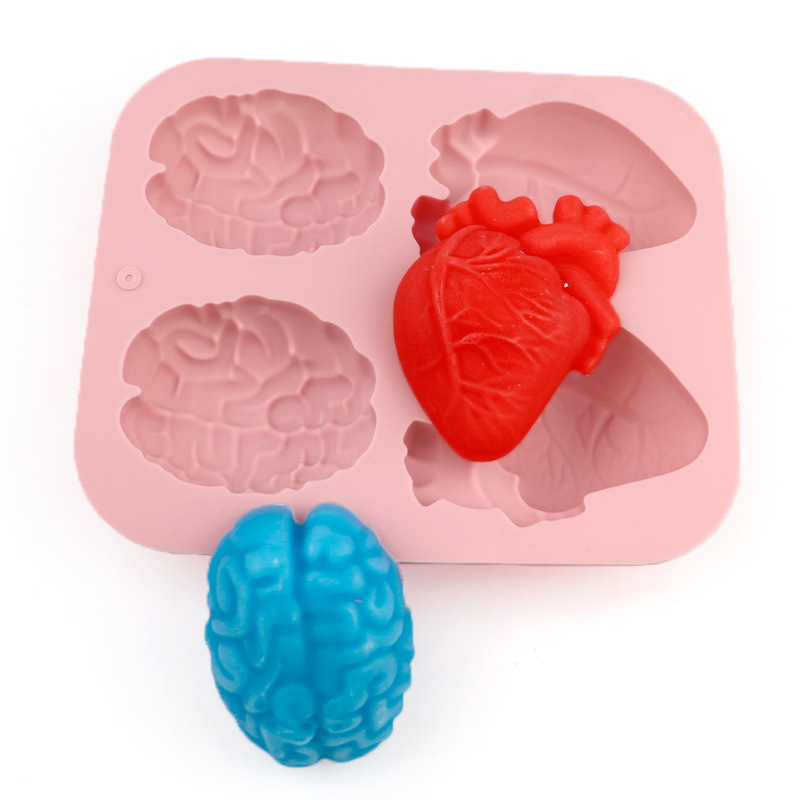 Human Brain And Heart Silicone - đánh giá và giá Brain Teaser Cube