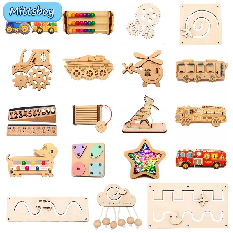 DIY Busy Board Montessori Hot  - đánh giá và giá Kids Education Usa