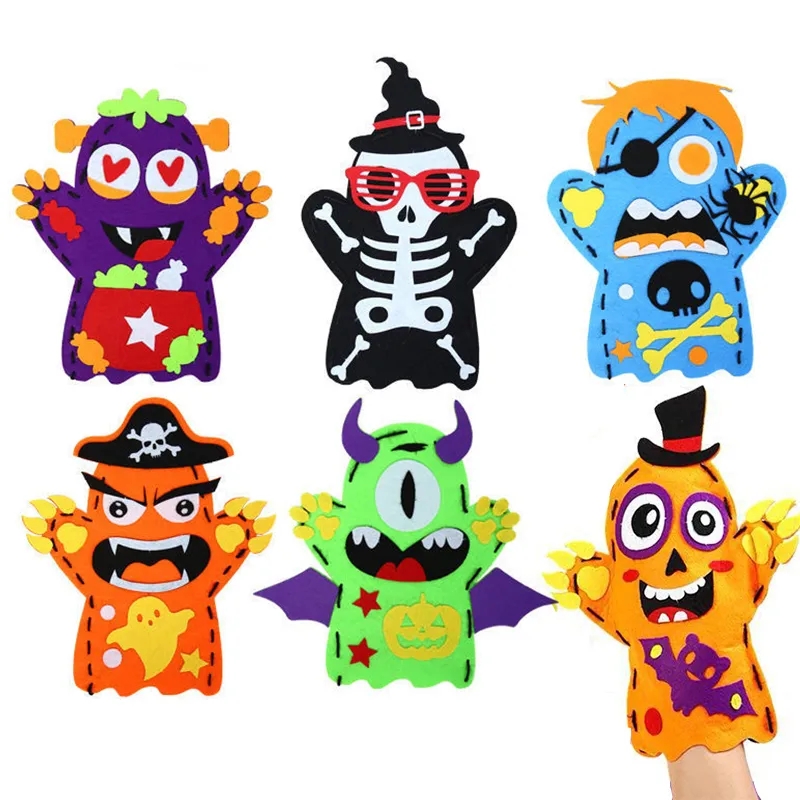 2Pcs Halloween Hand Puppet DIY - đánh giá và giá Kids Education Usa