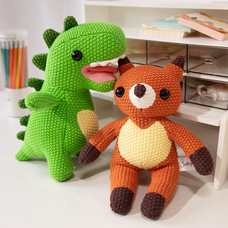 Kawaii Knitted Plush Toys Stuf - đánh giá và giá Kids Education Movies