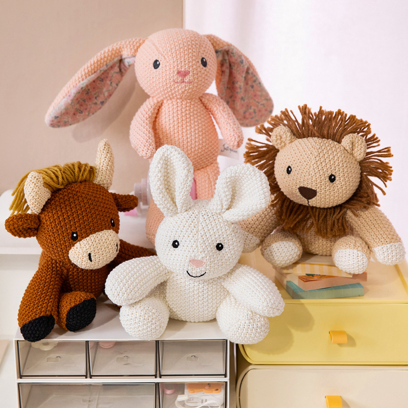 Kawaii Knitted Plush Toys Stuf - đánh giá và giá Kids Education Movies