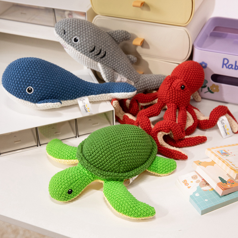 Kawaii Knitted Plush Toys Stuf - đánh giá và giá Kids Education Movies