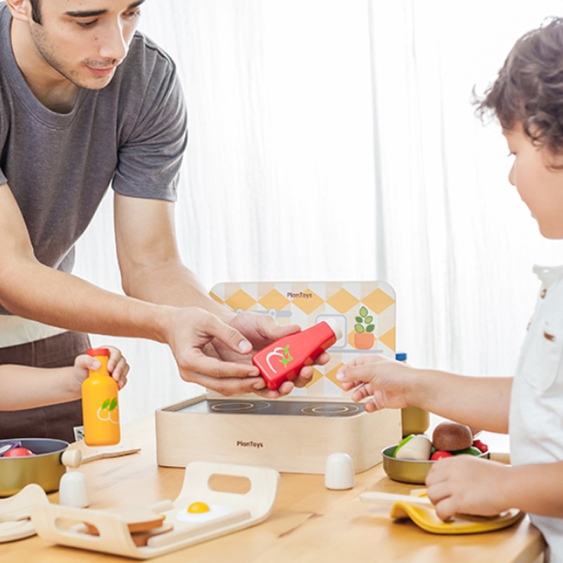 Cho Bé Đồ Chơi Nhà Bếp Gỗ 3D Đ - đánh giá và giá Kids Education Usa