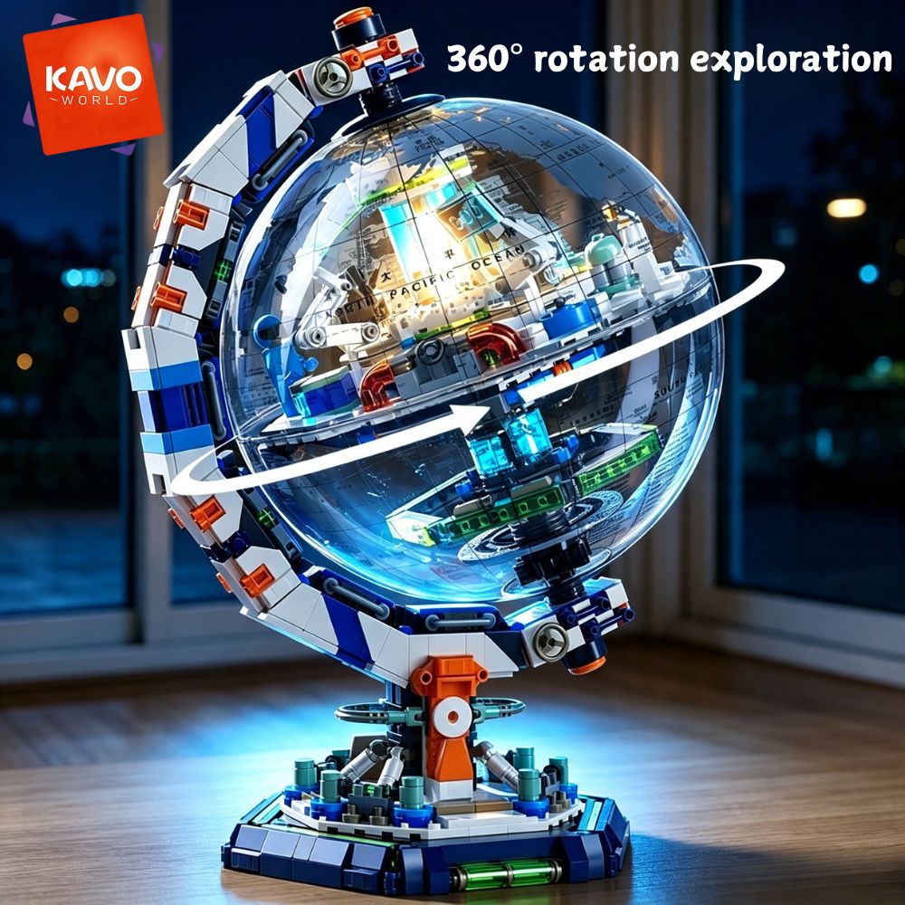 KAVOWORLD 1793pcs Space Statio - đánh giá và giá Puzzle Map World