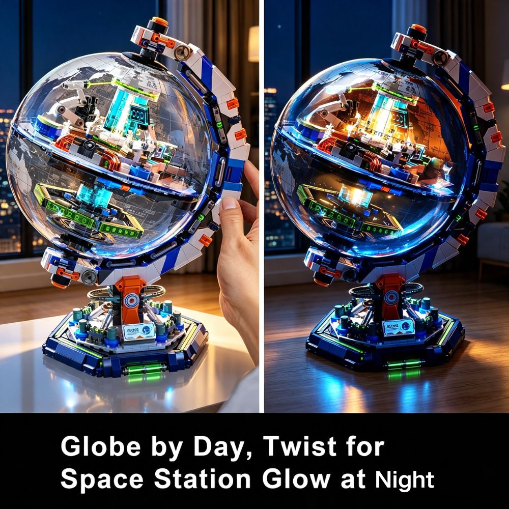 KAVOWORLD 1793pcs Space Statio - đánh giá và giá Puzzle Map World