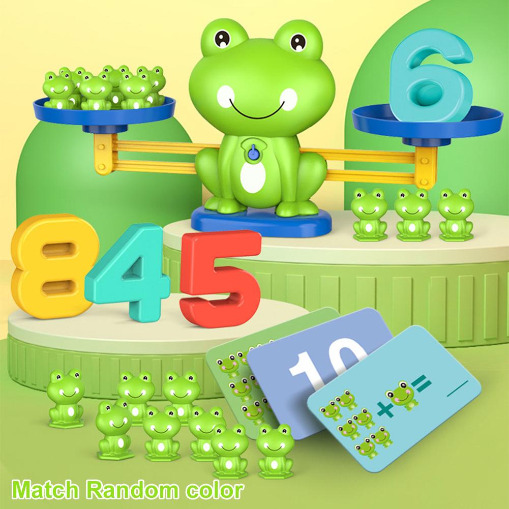 Frog Number Balance Math Toy P - đánh giá và giá Kids Education Material