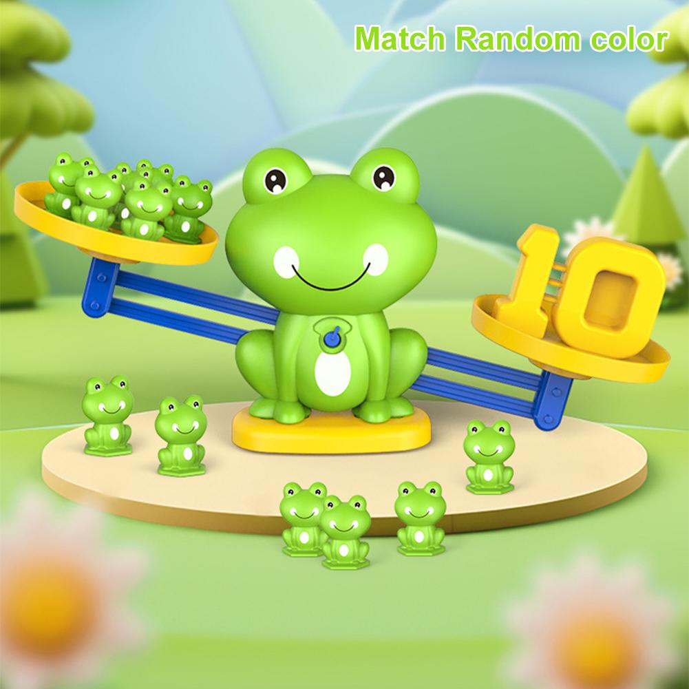 Frog Number Balance Math Toy P - đánh giá và giá Kids Education Material