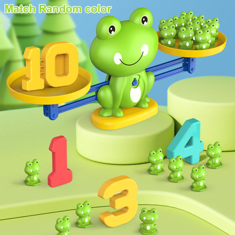 Frog Number Balance Math Toy P - đánh giá và giá Kids Education Material