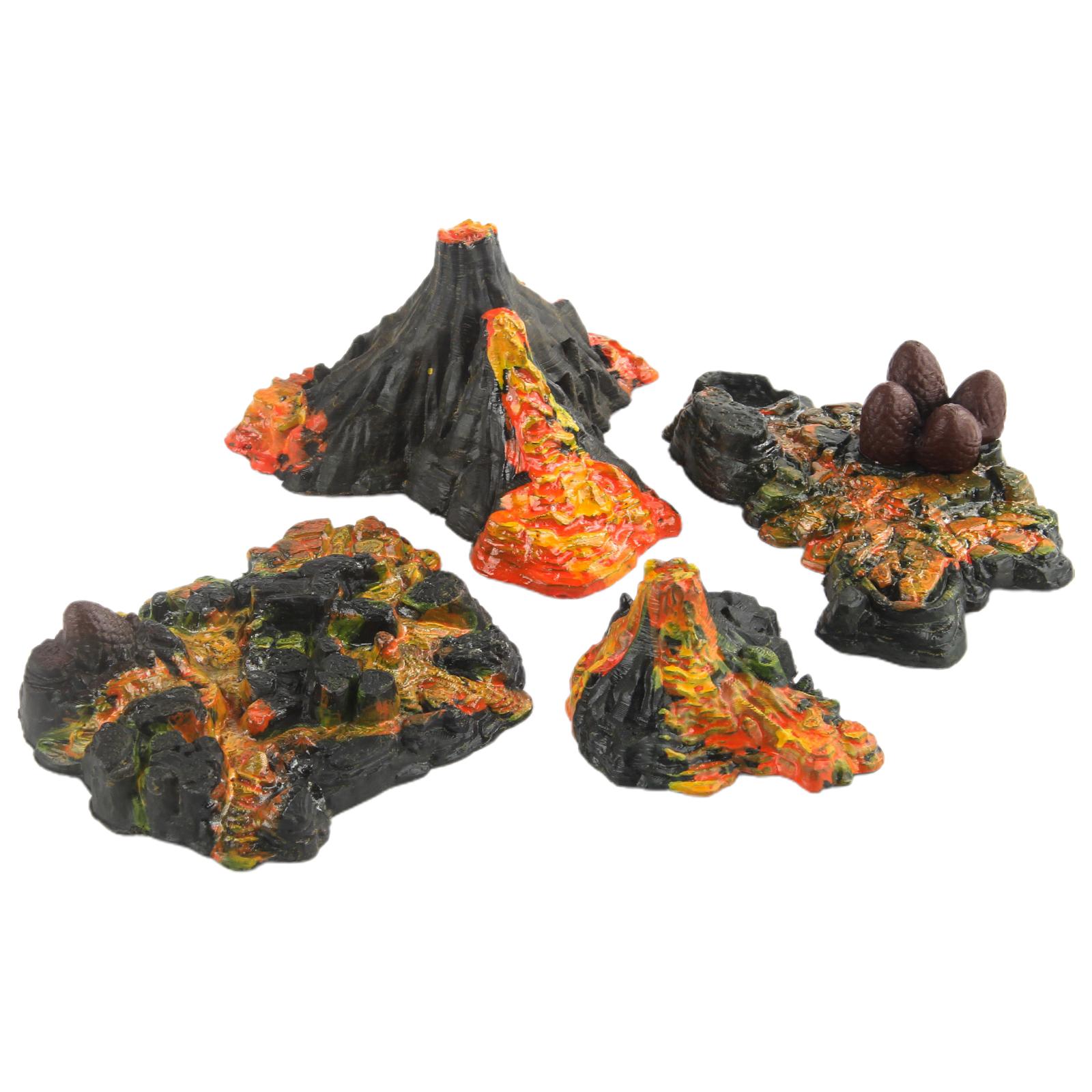 Realistic Mini Volcano Dinosau - đánh giá và giá Science Kit Volcano