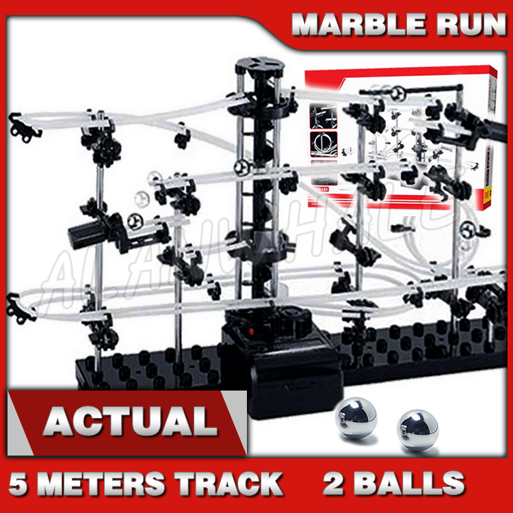 550cm Rail Level 2 Marble Run  - đánh giá và giá Kinetic Kids Education
