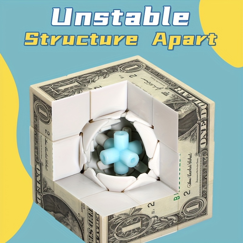 Dollar 3x3 Cube 3D Puzzle UV P - đánh giá và giá Brain Teaser Cube