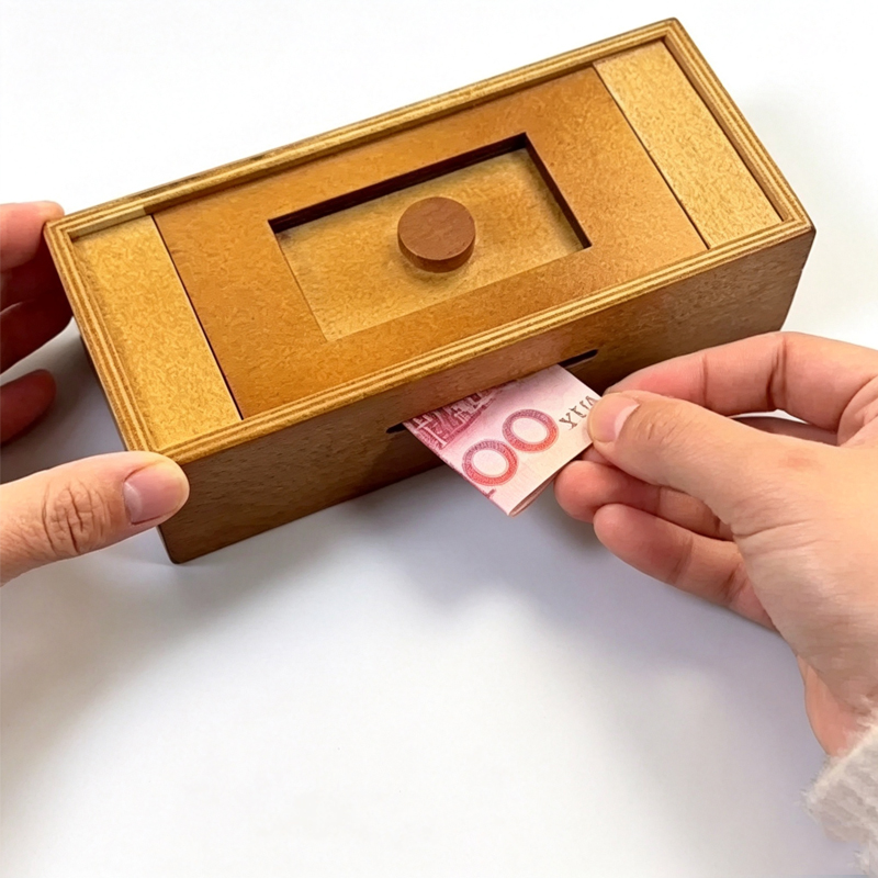 Wooden Puzzle Box with Secret  - đánh giá và giá Brain Teaser Cube