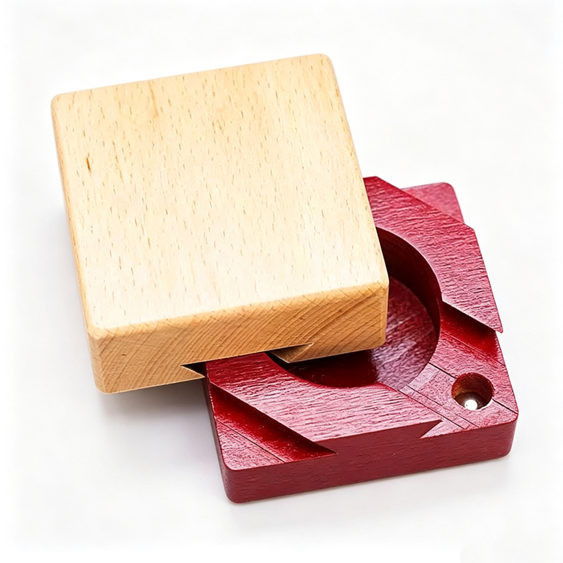Wooden Puzzle Box with Secret  - đánh giá và giá Brain Teaser Cube