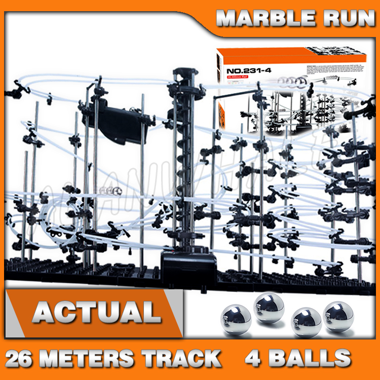 2600cm Rail Level 4 Marble Run - đánh giá và giá Kinetic Kids Education