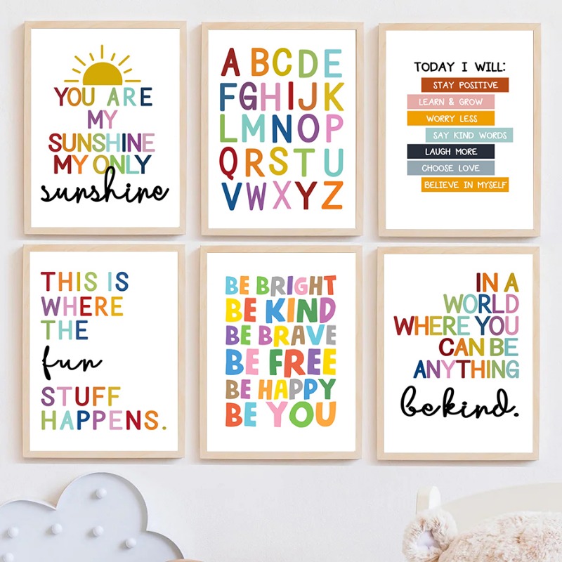 English Education Poster Alpha - đánh giá và giá Kids Education Picture